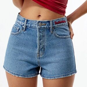 Budweiser By PacSun High Waisted Denim Shorts Size 26 - NWT!  women’s jean jeans